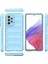 MYT09 Samsung Galaxy A53 5g Kılıf Optimum Silikon - Sky Blue 3