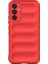 MYT09 Samsung A56 Kılıf Optimum Silikon - Kırmızı 2