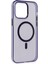 MYT09 iPhone 14 Pro Max Kılıf Tron Şeffaf Magsafe Kapak - Derin Mor 2