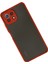 MYT09 Xiaomi Mi 11 Lite Kılıf Montreal Silikon Kapak - Kırmızı 2