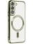MYT09 Samsung Galaxy S22 Kılıf Kross Magneticsafe Kapak - Koyu Yeşil 2