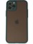 MYT09 iPhone 11 Pro Kılıf Montreal Silikon Kapak - Yeşil 1