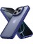 MYT09 iPhone 16 Pro Kılıf Elegant Kapak - Lacivert 1