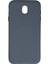MYT09 Samsung Galaxy J7 Pro / J730 Kılıf Nano Içi Kadife Silikon - Gri 1