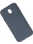 MYT09 Samsung Galaxy J7 Pro / J730 Kılıf Nano Içi Kadife Silikon - Gri 2