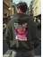 Unisex Sweatshirt Conqueror Neon Art Grafikli Pamuklu Hoodie Sweatshirt 1