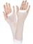 Uzun File Örgü Eldiven Beyaz Renk 4