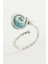 Çiçek Turkuaz Taşlı Metal Yüzük 3