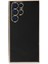 MYT09 Samsung Galaxy S22 Ultra Kılıf Volet Silikon - Siyah 1