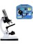 Mikroskop Taşınabilir Set 28 Parça Eğitim Mikroskop Kiti 300X 600X ve 1200X Çocuklara 4