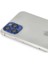MYT09 iPhone 11 Pro Max Pers Alüminyum Kamera Lens - Lacivert 3