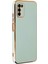 MYT09 Samsung Galaxy A03S Kılıf Volet Silikon - Açık Yeşil 1
