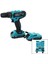 Mavi 1250 Rpm Bn-5 F-136 Cordless Drıll Full ŞARJLI=24V=5.0AH - 2 Batarya Matkap Seti Çantalı (5148) 1
