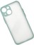MYT09 iPhone 15 Plus Kılıf Montreal Silikon Kapak - Açık Yeşil 3