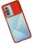 MYT09 Xiaomi Poco F3 Kılıf Palm Buzlu Kamera Sürgülü Silikon - Kırmızı 2