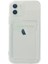 MYT09 iPhone 12 Kılıf Kart Şeffaf Silikon - Şeffaf 2
