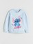 Lcw Yeni Lcw Kids Bisiklet Yaka Lilo ve Stitch Baskılı Kız Çocuk Sweatshirt 1
