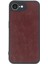 MYT09 iPhone 16E Kılıf Aras Deri Kapak - Bordo 1