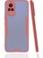 MYT09 Vivo V21 Kılıf Platin Silikon - Pembe 1