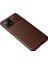 MYT09 Xiaomi Mi 11 Lite Kılıf Auto Focus Karbon Kapak - Kahverengi 4