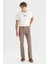 Erkek Texas Slim Kadife Pantolon Brown 1