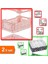 Katlanabilir Kasa 4 Lt + 12 Bölmeli Mozaik Desen Pratik Çekmece Düzenleyici - 2li Set Q4W2G3 1