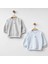 Organik Bebek Sweatshirt Seti – Bebe Mavi & Gri 1