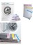 3 Boy Renkli Fermuarlı Çamaşır Yıkama Filesi + Sütyen Yıkama Koruyucu Bubble - 2li Set X8Z7L0 2