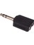 6.3 mm Stereo Erkek / 6.3 mm Stereo Dişix2 Çevirici Jack 1