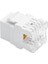 RJ45 Cat6 Şase 180 Derece Keystone Jack 3