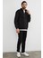 Yarım Fermuarlı Dik Yaka Sweatshirt 2