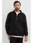 Yarım Fermuarlı Dik Yaka Sweatshirt 3