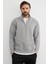 Fitilli Yarım Fermuarlı Sweatshirt 1