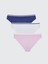 Yeni Sezon Çizgili Bikini Külot 3'lü 2