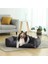 Lüks Köpek Yatağı Xl Köpek Minderi Oxford Kumaş Kaymaz Tabanlı 100 x 70 cm PGW28H Siyah 2
