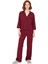 Shally Dokuma Viskon Pijama Takımı Kışlık Rahat Kalıp Dayanıklı Malzeme Profesyonel Görünüm 5