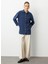 Klasik Yaka Düz Indigo Kadın Tunik M1MZ1030210167 1