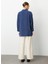 Klasik Yaka Düz Indigo Kadın Tunik M1MZ1030210167 4