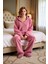 Kadın Sevimli Kulaklı Kapüşonlu Pijama Seti Fonksiyonel Dayanıklı Kaliteli Konforlu Modern 2