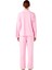 Kadın Mürdüm Viskon Dokuma Gömlek ve Pantolon Pijama Seti Fonksiyonel Dayanıklı Kaliteli Şık 4