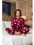Kadin Kalp ve Makaron Desenli Pamuklu Pijama Takımı Fonksiyonel Dayanıklı Kaliteli Estetik 3