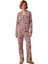 Kadın Ayıcık Desenli Gömlek Yaka Pijama Takımı Fonksiyonel Dayanıklı Kaliteli Konforlu Şık 4