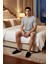Erkek Regular Fit Çizgili Şortlu Pijama Takımı Fonksiyonel Dayanıklı Kaliteli Konforlu Şık 3