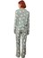 Kadın Ekose Desenli Bisiklet Yaka Pijama Takımı Fonksiyonel Dayanıklı Kaliteli Konforlu Şık 5