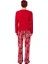 Kadin Kirmizi Kopek Baskılı Uzun Kollu Pijama Takımı Fonksiyonel Dayanıklı Kaliteli Modern 5