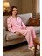 Kadın Kurdele Nakışlı Gömlek Pantolon Pijama Takımı Fonksiyonel Dayanıklı Kaliteli Estetik 1