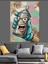 Konserve Sprey Boya Adam Dekoratif Kanvas - Mdf Ahşap Tablo 4