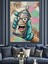 Konserve Sprey Boya Adam Dekoratif Kanvas - Mdf Ahşap Tablo 5