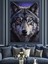 Kurt Yüzü Vahşi Hayvan Dekoratif Kanvas - Mdf Ahşap Tablo 1