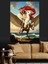 Kanatlı At Üzerinde Savaşçı Dekoratif Kanvas - Mdf Ahşap Tablo 1